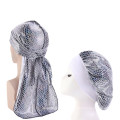 Two piece set velvet turban headwrap bandanas hat